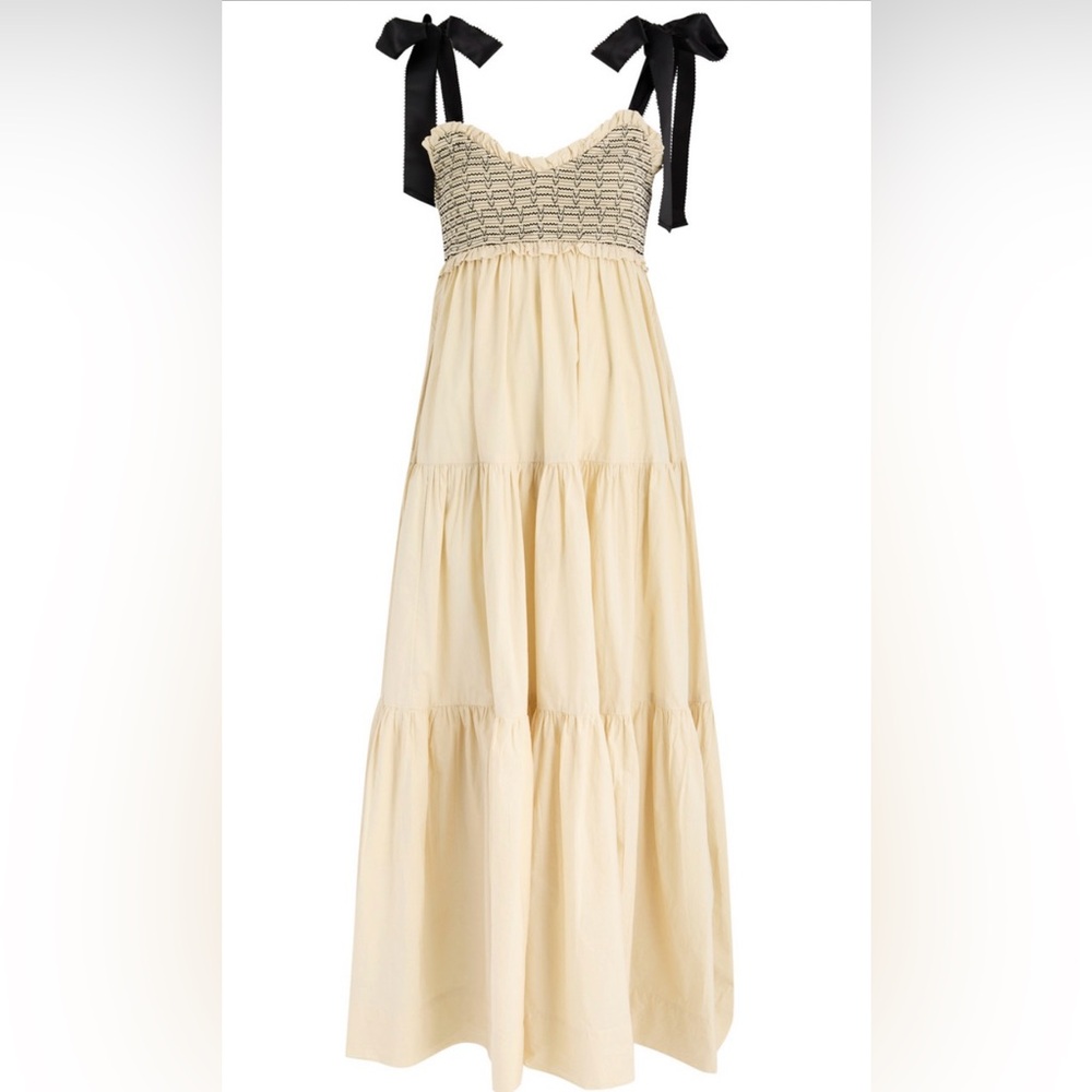 FREE PEOPLE Bluebell Solid Maxi Dress NWOT - Picture 2 of 16